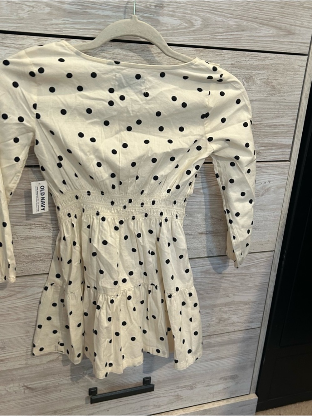 NWT Long-Sleeve Ruffle-Trim Tiered Dress for Girls - Picture 6 of 6